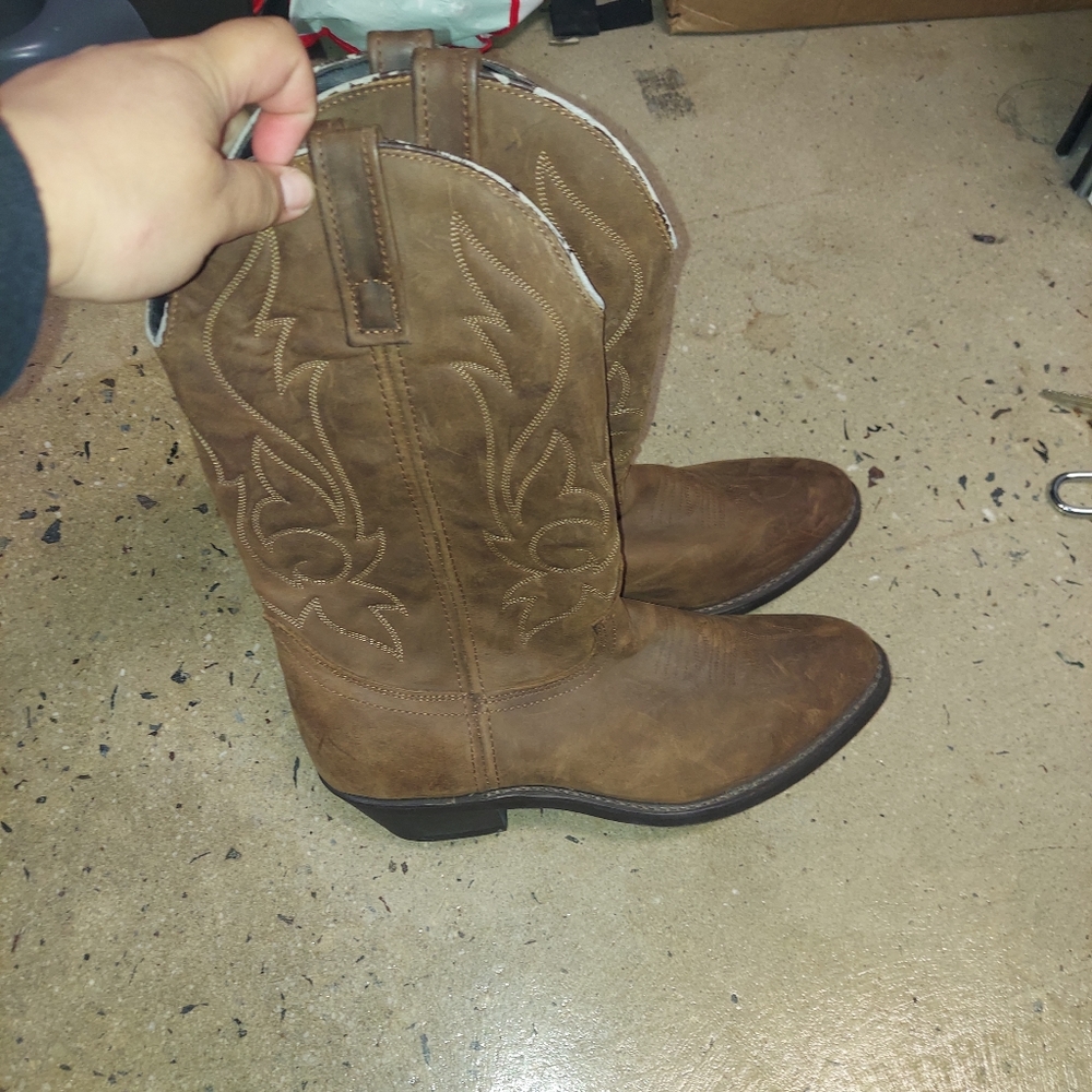 Mens size 9.5 ew western cowboy boots